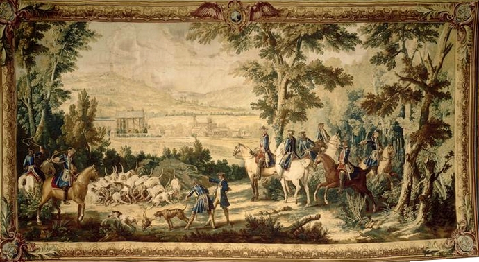 Jean-Baptiste Oudry - Tenture des chasses de Louis XV - XVIIIe siècle - © RMN-Grand Palais (domaine de Compiègne)